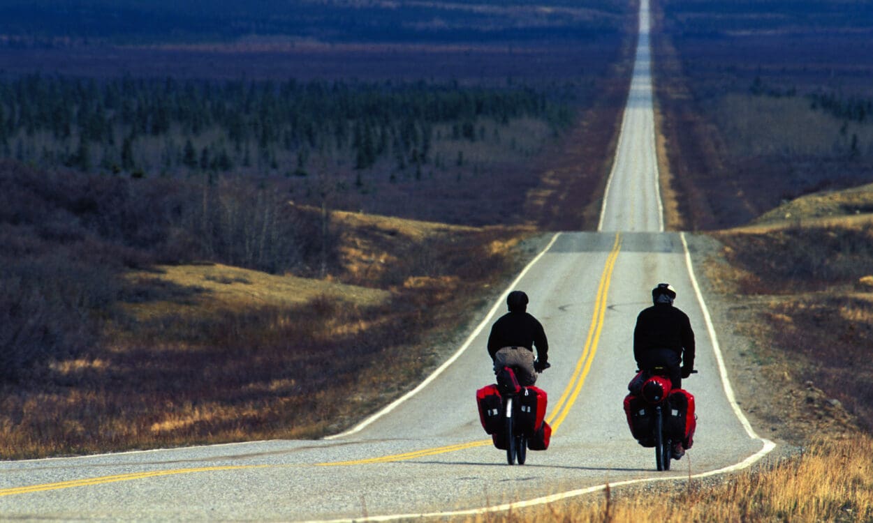 John Greengo (left) with his adventure buddy, Tim (right)