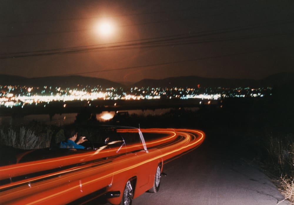 The interchangeable lens camera gave me license to explore the world with my eyes and my creativity. I tried a lot of experimental photography, this is an auto self-portrait (1988).