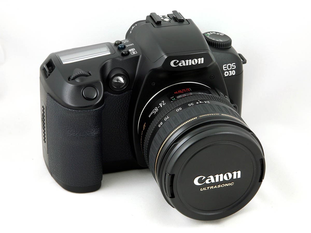 Canon EOS D30 digital SLR camera.